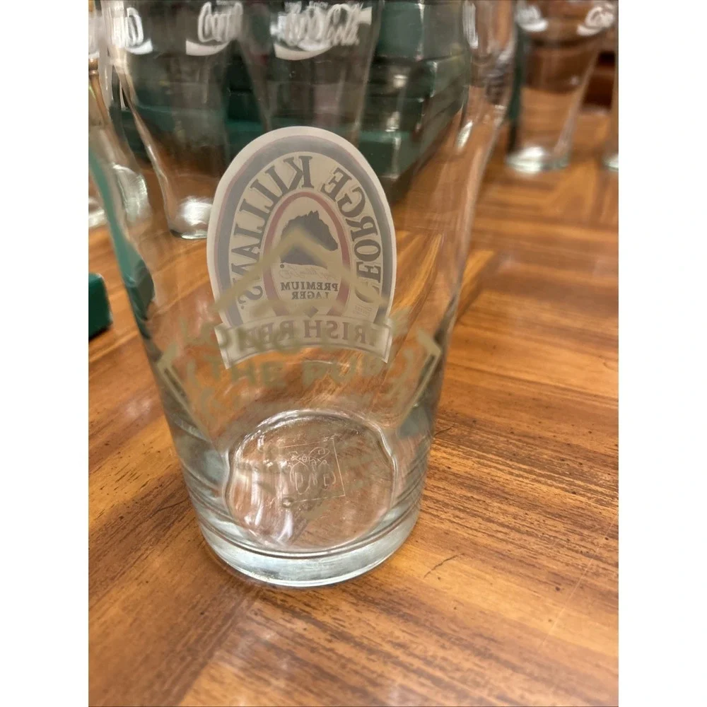 George Killian's Premium Lager Irish Red Pint Beer Glass‎